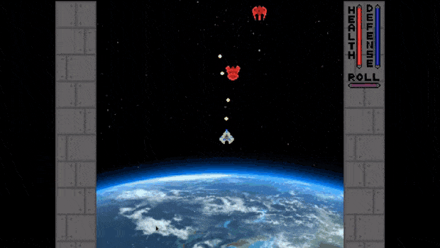 "Space Shooter" gameplay