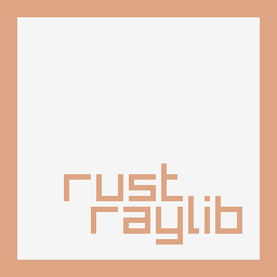 raylib-rs minimalistic logo