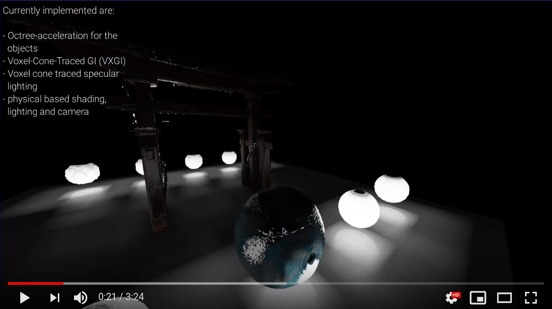 youtube screenshot: glowing spheres