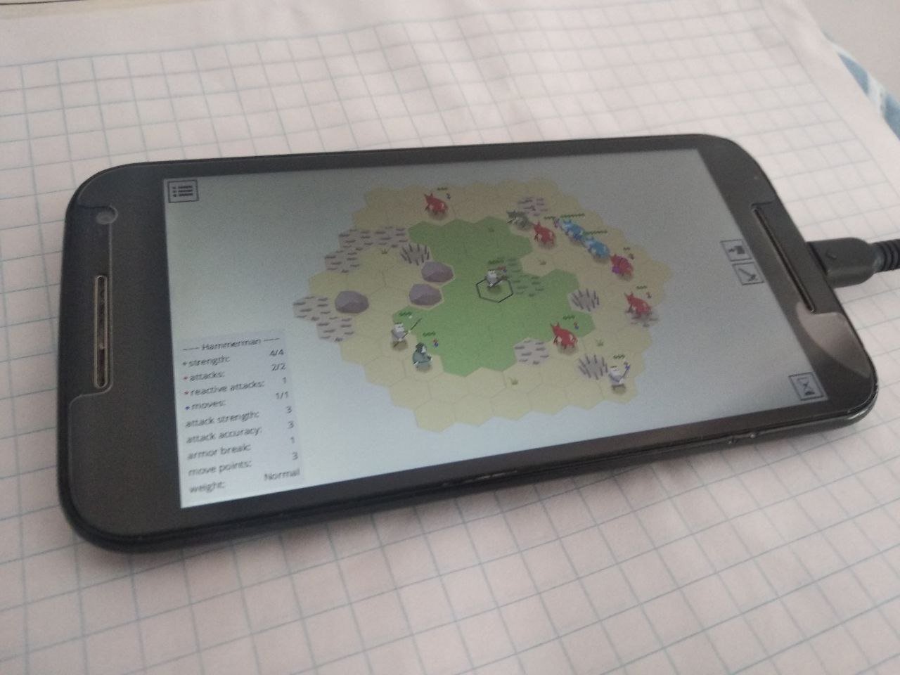 Zemeroth running on Android