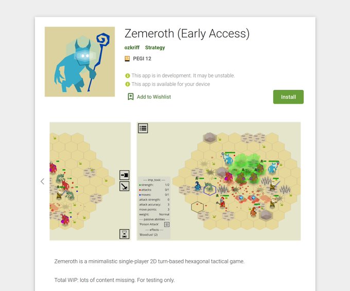 Zemeroth on Google Play