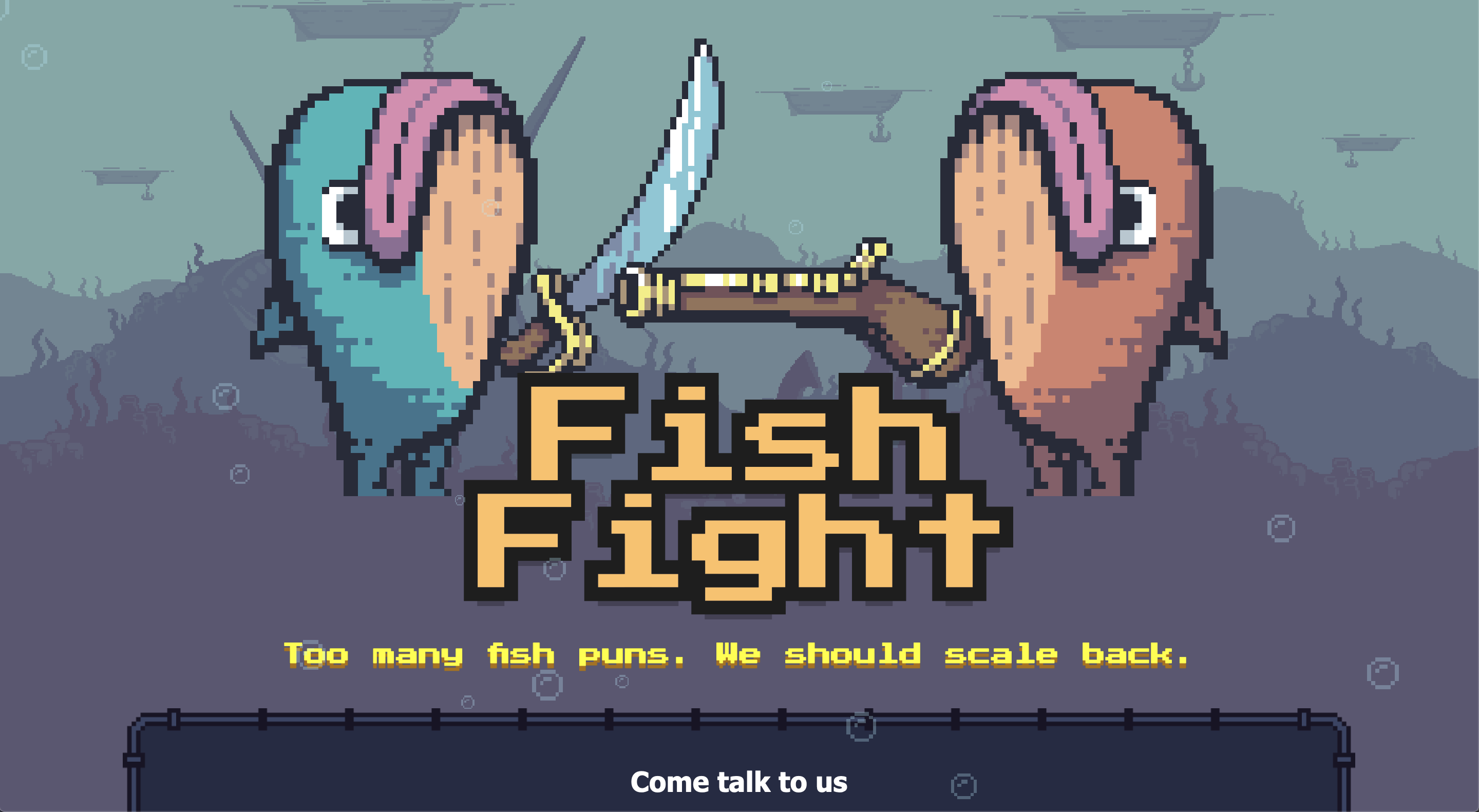 Screenshot of fishfight.org website