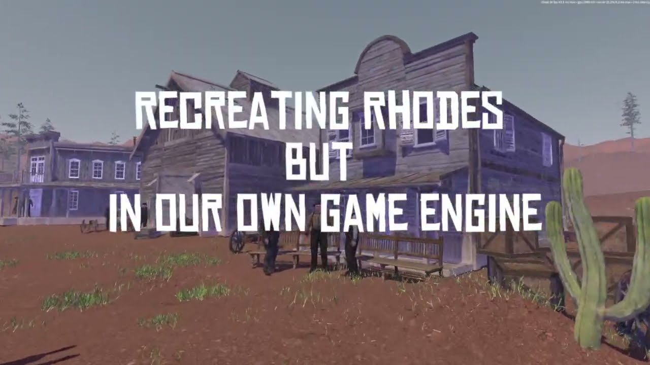 Video preview: Recreating Rhodes But In Our Own Game Engine
