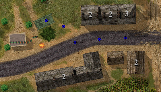 Real time tactical 2nd world war game