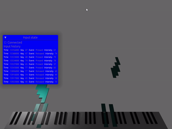 3D Midi Piano