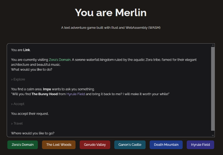 You are Merlin screenshot